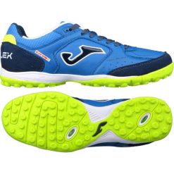 Buty piłkarskie Joma Top Flex 804 Tf M TOPS.804.TF. Niebieskie buty sportowe męskie Joma, ze skóry, na sznurówki, do piłki nożnej. W wyprzedaży za 299,00 zł.