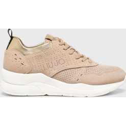 Liu Jo - Buty Karlie. Brązowe buty sportowe damskie marki Liu Jo, bez wzorów, ze skóry, sportowe. Za 699,90 zł.