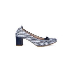 Buty ślubne damskie: Czółenka Le Babe DECOLTE' NAVY