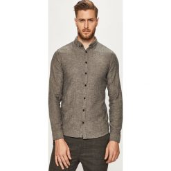 Blend - Koszula. Szare koszule męskie Blend, xl, bez wzorów, z bawełny, casualowe, button down, z długim rękawem. W wyprzedaży za 139,90 zł.