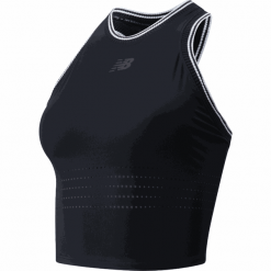 New Balance WT01281BK. Bluzki sportowe damskie New Balance, s, bez wzorów, z elastanu, bez kołnierzyka, bez rękawów, bez kaptura, na fitness i siłownię. W wyprzedaży za 169,99 zł.