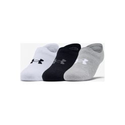 Under Armour Ultra Lo 3-pack Skarpetki Czarny Biały Szary. Szare skarpetki męskie Under Armour, bez wzorów, z elastanu. Za 68,95 zł.