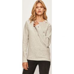Tommy Hilfiger - Bluza. Szare bluzy damskie TOMMY HILFIGER, s, bez wzorów, z elastanu, bez rękawów, bez kaptura. W wyprzedaży za 299,90 zł.