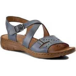 Sandały damskie: Sandały LASOCKI – WI01-2041-01 Jeansowy