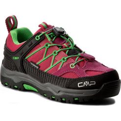 Buty trekkingowe dziewczęce: Trekkingi CMP – Kids Rigellow Trekking Shoes Wp 3Q54554 Ibisco C831