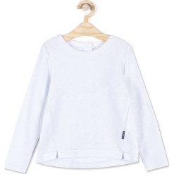 Coccodrillo - Bluza dziecięca 122-158 cm. Szare bluzy dziewczęce COCCODRILLO, bez wzorów, z bawełny, bez rękawów, bez kaptura. Za 89,90 zł.