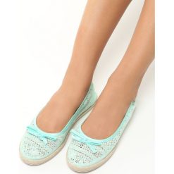 Espadryle damskie: Miętowe Espadryle Sweet Symphony