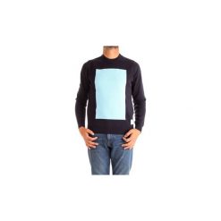Swetry Calvin Klein Jeans J30J307807. Czarne swetry klasyczne męskie marki Calvin Klein Jeans, z bawełny. Za 542,44 zł.