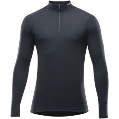 Devold Koszulka Męska Hiking Man Half Zip Neck Black Xl. Czarne koszulki sportowe męskie marki Devold, xl, z wełny. Za 309,00 zł.