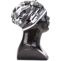 CZAPKA MĘSKA H026 - SZARA/MORO. Szare czapki zimowe męskie marki Ombre Clothing, z bawełny. Za 14,99 zł.