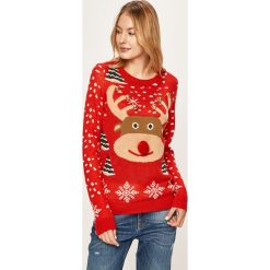 Vero Moda - Sweter. Zielone swetry damskie Vero Moda, s, z aplikacjami, z dzianiny, bez rękawów, bez kaptura. W wyprzedaży za 69,90 zł.