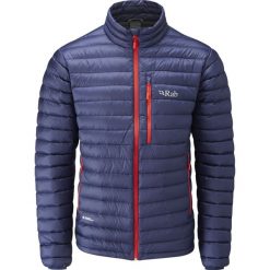 Kurtki sportowe męskie: RAB RAB Męska Kurtka Puchowa Microlight Jacket Granatowa r. L