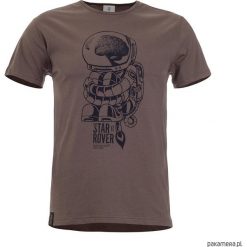 T-shirt gentelMęski ASTRONAUTUS FUSCUS. Szare t-shirty męskie marki Pakamera, m, bez wzorów, bez kołnierzyka. Za 108,00 zł.