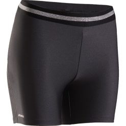 Spodenki tenis 500. Czarne spodenki dziewczęce ARTENGO, bez wzorów, z elastanu, sportowe. Za 19,99 zł.