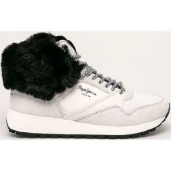 Pepe Jeans - Buty Dean Warm. Szare buty sportowe damskie Pepe Jeans, bez wzorów, z jeansu, sportowe. W wyprzedaży za 299,90 zł.
