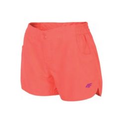 Spodenki sportowe męskie: 4f Spodenki damskie H4L18-SKDT001 koralowe r. XS
