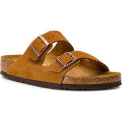 Klapki BIRKENSTOCK - Arizona Bs 1009526 Mink. Pomarańczowe klapki męskie Birkenstock, bez wzorów, ze skóry. Za 339,00 zł.