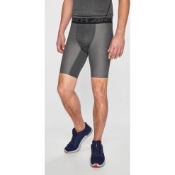 Under Armour - Szorty. Szare spodenki sportowe męskie Under Armour, s, z nadrukiem, z elastanu, sportowe. Za 129,90 zł.