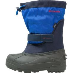 Columbia POWDERBUG PLUS II Śniegowce collegiate navy/chili. Niebieskie buty zimowe damskie Columbia, z materiału. W wyprzedaży za 183,20 zł.