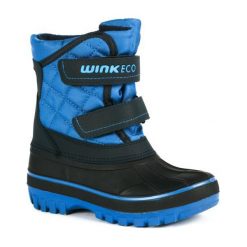 Wink Buty Zimowe Chłopięce 29 Niebieski/Czarny. Czarne buty chłopięce zimowe marki Wink, na rzepy. Za 109,00 zł.