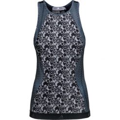 Top ADIDAS BY STELLA McCARTNEY Print|Czarny. Czarne topy damskie marki adidas by Stella McCartney, ze skóry. Za 252,00 zł.