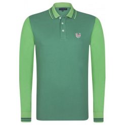 Sir Raymond Tailor Koszulka Polo Męska Block L Zielona. Zielone koszulki męskie Sir Raymond Tailor, m, bez wzorów, z bawełny, polo, bez rękawów. W wyprzedaży za 104,00 zł.