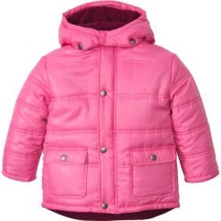 Kurtki męskie: Kurtka parka z kapturem bonprix różowy flaming