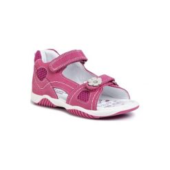 LASOCKI KIDS CI12-B737-02A Różowy. Różowe sandały dziewczęce Lasocki Kids, ze skóry, bez zapięcia. Za 99,99 zł.
