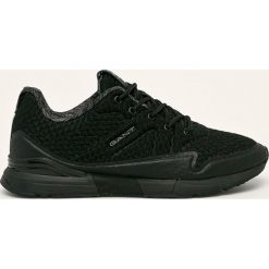 Gant - Buty Atlanta. Czarne buty sportowe męskie GANT, z gumy, na sznurówki. W wyprzedaży za 359,90 zł.