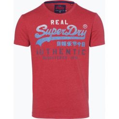 T-shirty męskie: Superdry - T-shirt męski, czerwony