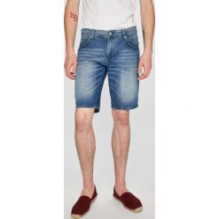 Tom Tailor Denim - Szorty. Niebieskie spodenki i szorty męskie marki TOM TAILOR DENIM, s, z bawełny, casualowe. W wyprzedaży za 139,90 zł.