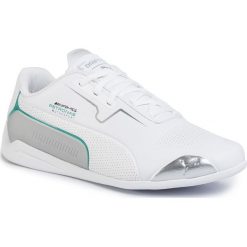 Buty PUMA - Mapm Drift Cat 8 06502 02 Puma White/Puma Silver. Białe buty sportowe męskie Puma, ze skóry ekologicznej, bez zapięcia, do biegania. Za 479,99 zł.