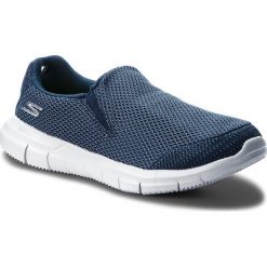 Buty SKECHERS - Infuse 14992/NVGY Navy//Grey. Niebieskie buty do fitnessu damskie marki Skechers. W wyprzedaży za 169,00 zł.