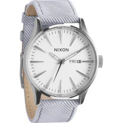 Biżuteria i zegarki męskie: Zegarek męski Pinstripe Nixon Sentry Leather A1051850