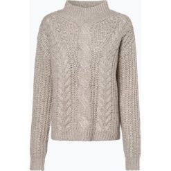 Opus - Sweter damski, beżowy. Brązowe swetry damskie Opus, bez wzorów, z dzianiny, eleganckie, bez rękawów, bez kaptura. Za 329,95 zł.