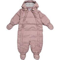 Wheat BABY SUIT Kombinezon zimowy dusty rouge. Czerwone kombinezony dziewczęce Wheat, na zimę, z jeansu. W wyprzedaży za 359,25 zł.