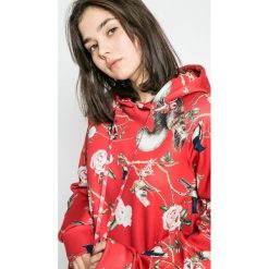Femi Stories - Bluza Havas. Czerwone bluzy damskie z kieszeniami marki Femi Stories, s, z tkaniny, z kapturem. W wyprzedaży za 159,90 zł.
