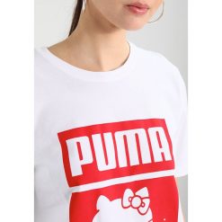 Bluzki, topy, tuniki: Puma PUMA TEE Tshirt z nadrukiem white