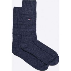 Tommy Hilfiger - Skarpety. Czarne skarpetki męskie marki TOMMY HILFIGER, z bawełny. W wyprzedaży za 39,90 zł.
