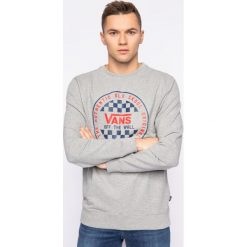 Bluza Vans Checker Crew VN0A49TL02F1. Szare bluzy męskie Vans, m, bez wzorów, z bawełny, bez kołnierzyka, bez rękawów, bez kaptura. W wyprzedaży za 169,00 zł.