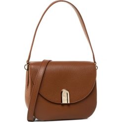 Torebka FURLA - Sleek 1057268 B BZK6 HSF Cognac h. Pomarańczowe torebki klasyczne damskie Furla, bez wzorów, ze skóry, klasyczne, bez dodatków. Za 1579,00 zł.