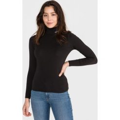 Levi's® Knit Koszulka Czarny. Czarne koszulki damskie s, bez wzorów, z elastanu, bez kołnierzyka, z długim rękawem. Za 206,95 zł.