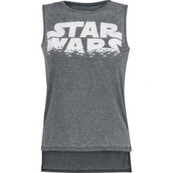 Topy damskie: Star Wars Episode 8 – The Last Jedi – Logo Top damski odcienie szarego