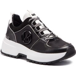Sneakersy MICHAEL MICHAEL KORS - Cosmo Trainer 43R9CSFS2D Black. Czarne półbuty damskie MICHAEL Michael Kors, na co dzień, bez wzorów, z zamszu, bez obcasa, na płaskiej podeszwie, bez zapięcia. Za 869,00 zł.