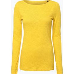 Marc O'Polo - Damska koszulka z długim rękawem, żółty. Żółte t-shirty damskie Marc O'Polo, xl, polo. Za 139,95 zł.