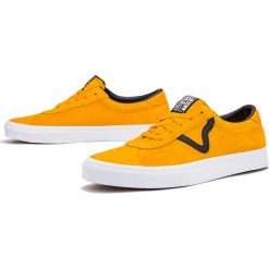 VANS SPORT > VN0A4BU6XW31. Trampki męskie Vans, bez wzorów, ze skóry, sportowe, bez zapięcia. W wyprzedaży za 279,99 zł.