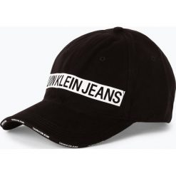 Calvin Klein Jeans - Męska czapka z daszkiem, czarny. Czarne czapki męskie Calvin Klein Jeans, z nadrukiem, z jeansu. Za 99,95 zł.