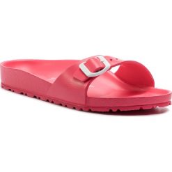 Klapki BIRKENSTOCK - Madrid 1013089 Coral. Różowe klapki damskie marki Birkenstock, bez wzorów, z tworzywa sztucznego, bez obcasa. Za 109,00 zł.