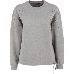 S.Oliver bluza damska 38 szary. Szare bluzy damskie S.Oliver, s, bez wzorów, bez rękawów, bez kaptura. W wyprzedaży za 226,00 zł.
