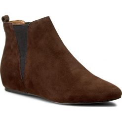 Botki damskie lity: Botki CALVIN KLEIN BLACK LABEL - Magica E2871 Coffe Bea
